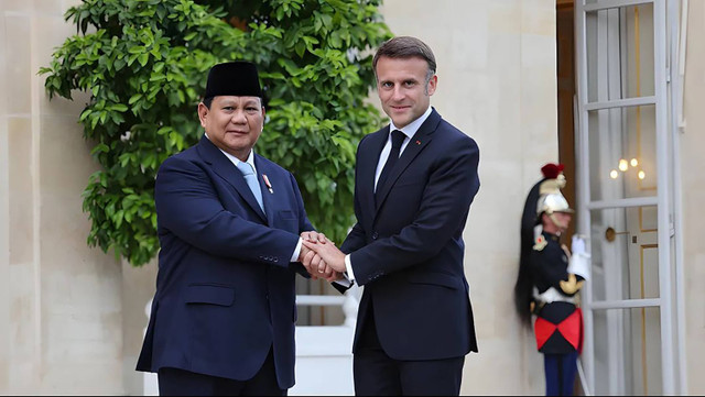 Macron Kunjungi Indonesia: Memperkuat Kerja Sama Pertahanan dan Membahas Konflik Timur Tengah