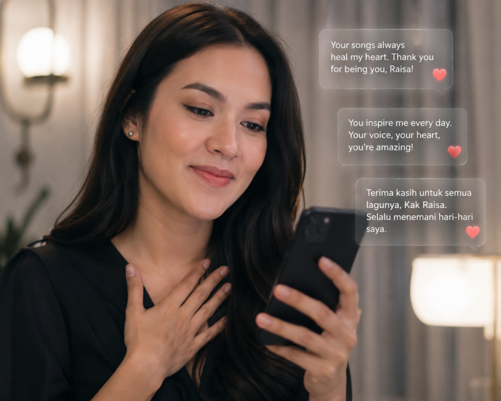 Anggun Tulis Surat Terbuka untuk Raisa, Ini Pesan yang Bikin Haru